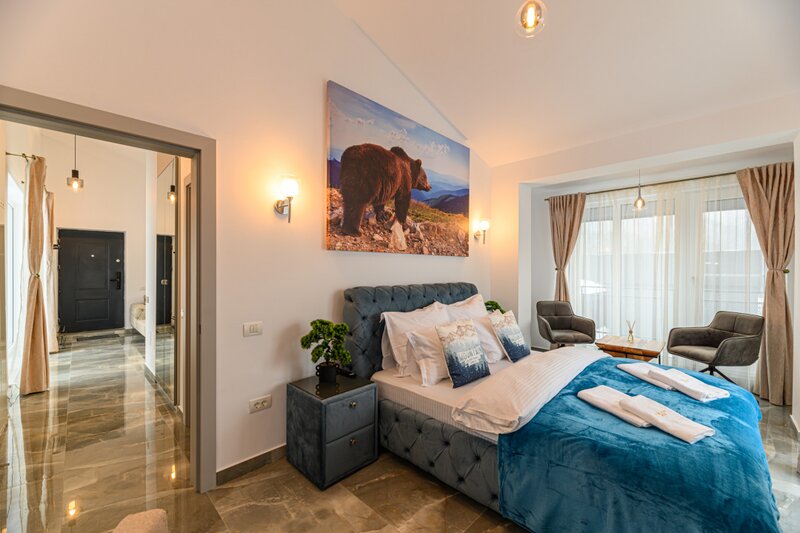 Brasov Apartament unic in Predeal – lux, vedere la partie cu terasa si parcare